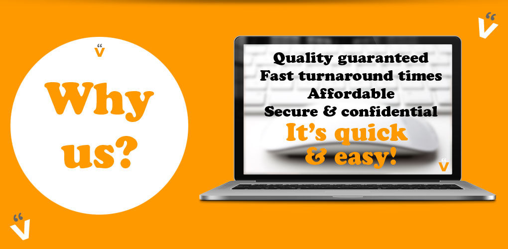 Quality guaranteed, fast turnaround times, competitive pricing, secure and confidential proofreading services